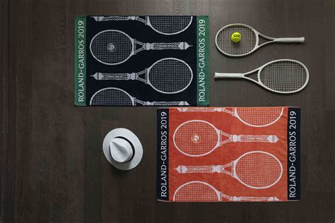 roland garros tennis towel